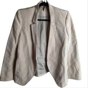Theyskens Theory silk and cotton blazer sz S